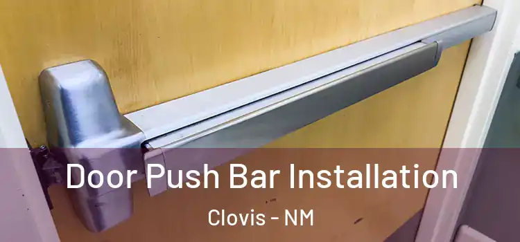 Door Push Bar Installation Clovis - NM